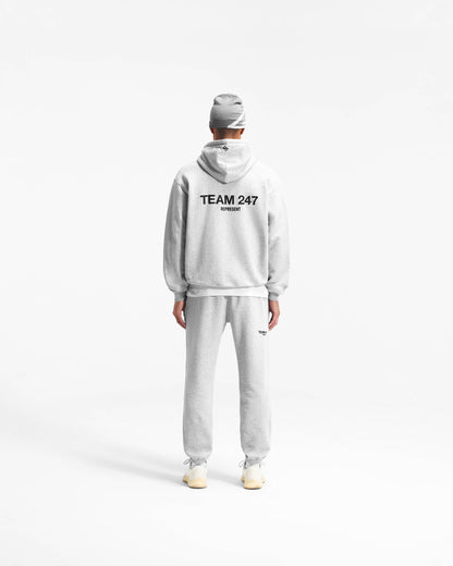 REPRESENT Team 247 Oversized Hoodie - Ash Grey