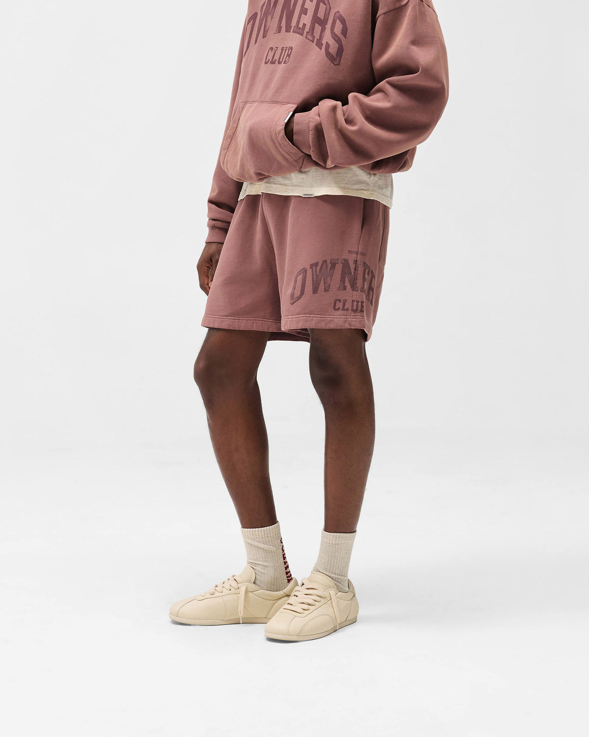 REPRESENT Represent Owners Club Shorts - Smoked Rose