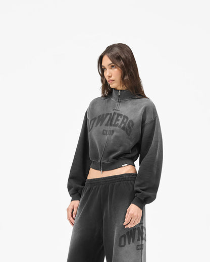 REPRESENT Represent Owners Club Jersey Track Jacket - Weathered Black
