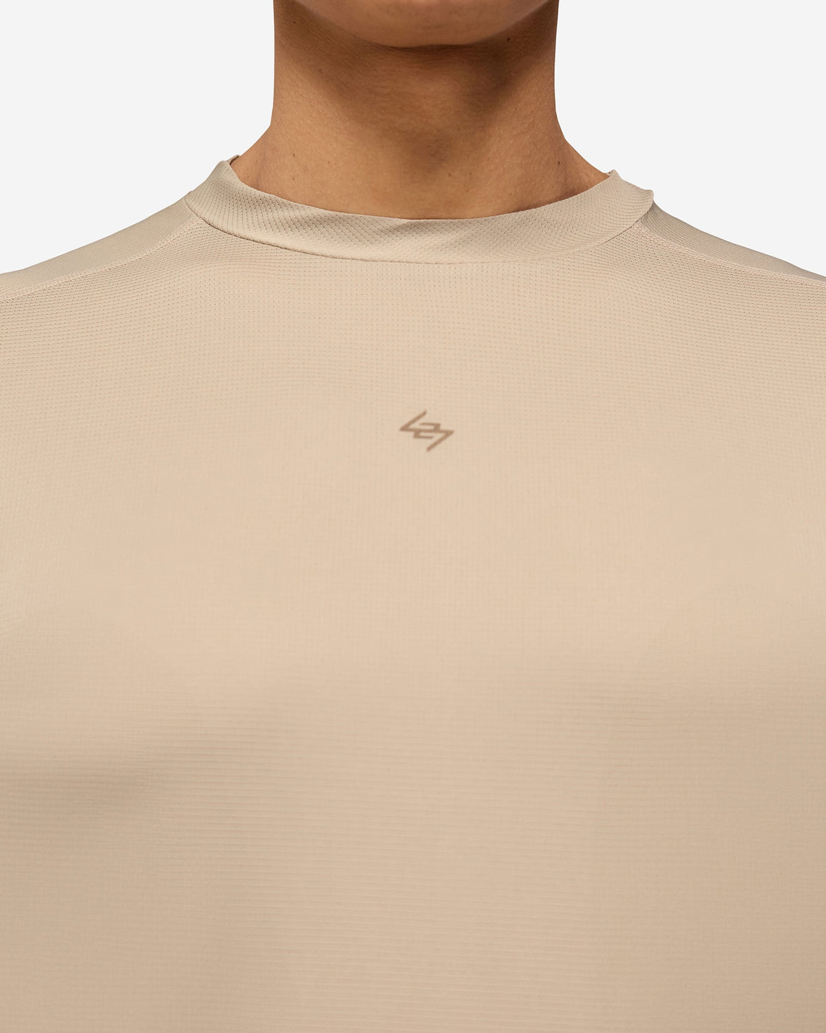 REPRESENT 247 Contour Run T-Shirt - Pebble