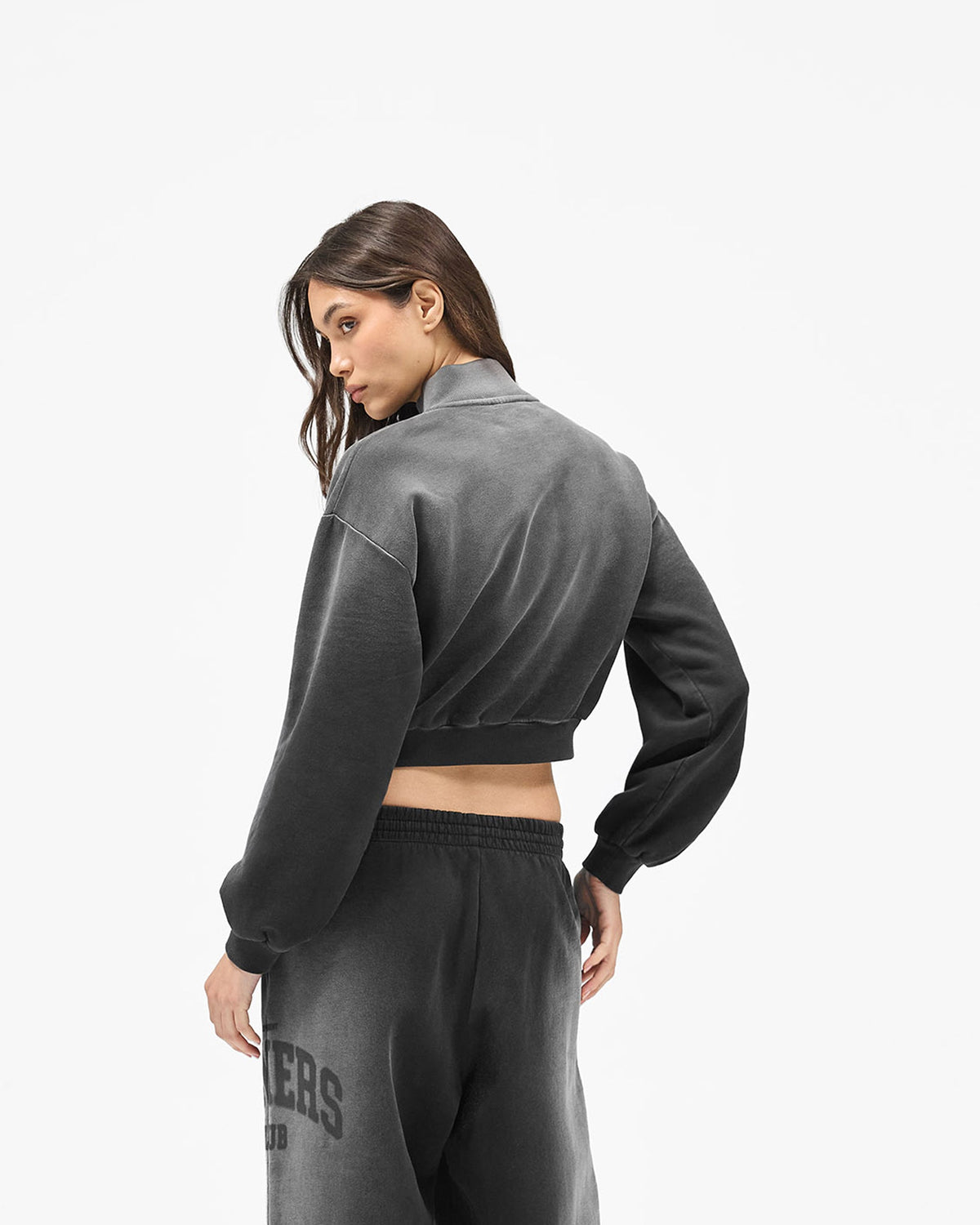 REPRESENT Represent Owners Club Jersey Track Jacket - Weathered Black