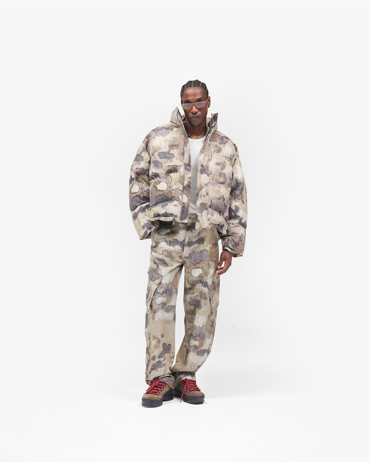 REPRESENT Riot Puffer - Khaki
