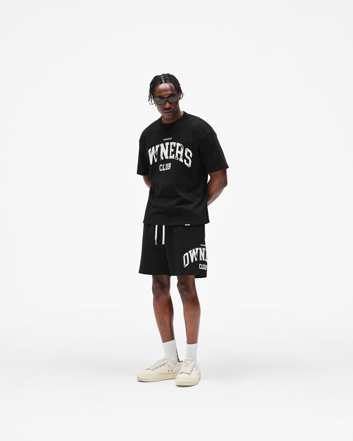 REPRESENT Represent Owners Club Mesh Short - Jet Black