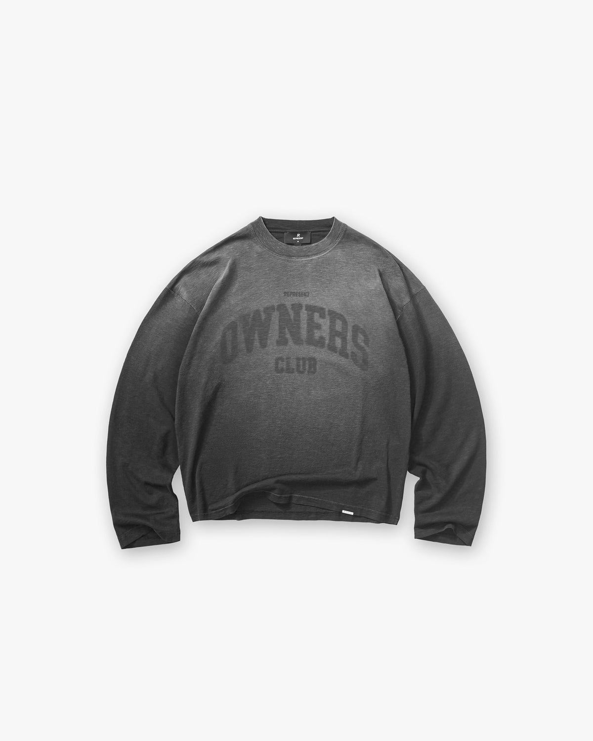 REPRESENT Represent Owners Club Long Sleeve T-Shirt - Weathered Black