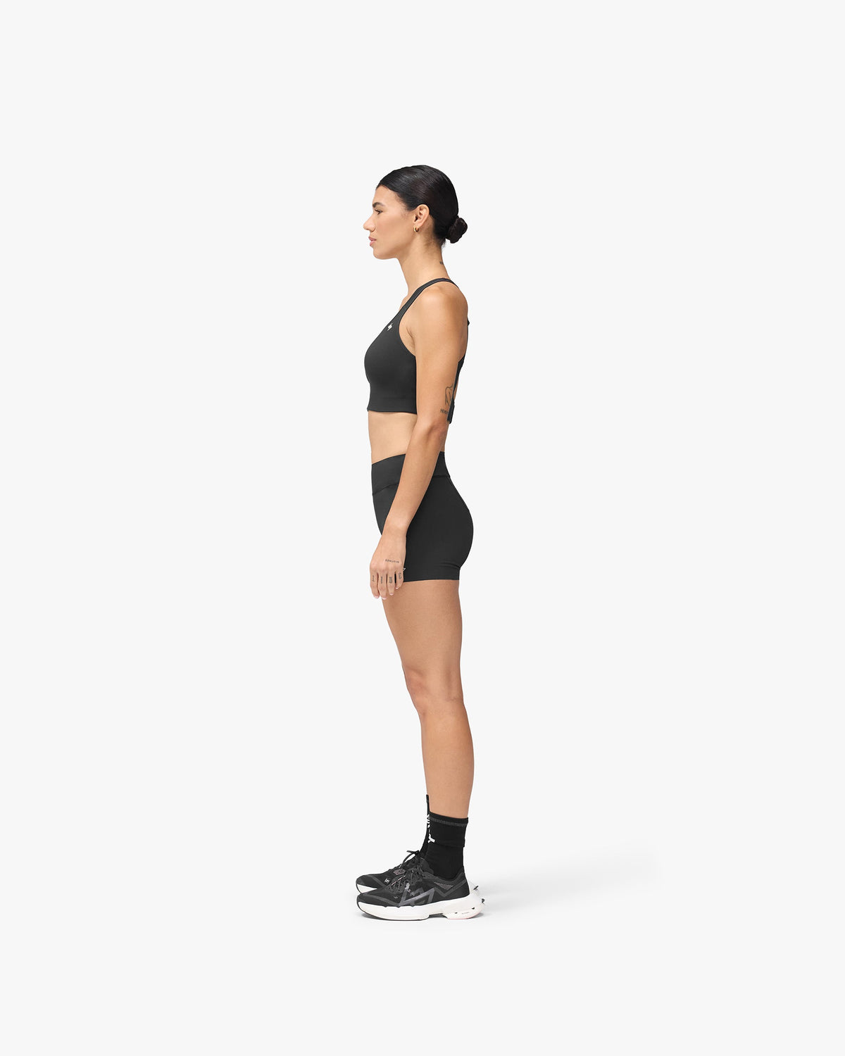 REPRESENT 247 Ghost Micro Short - Jet Black