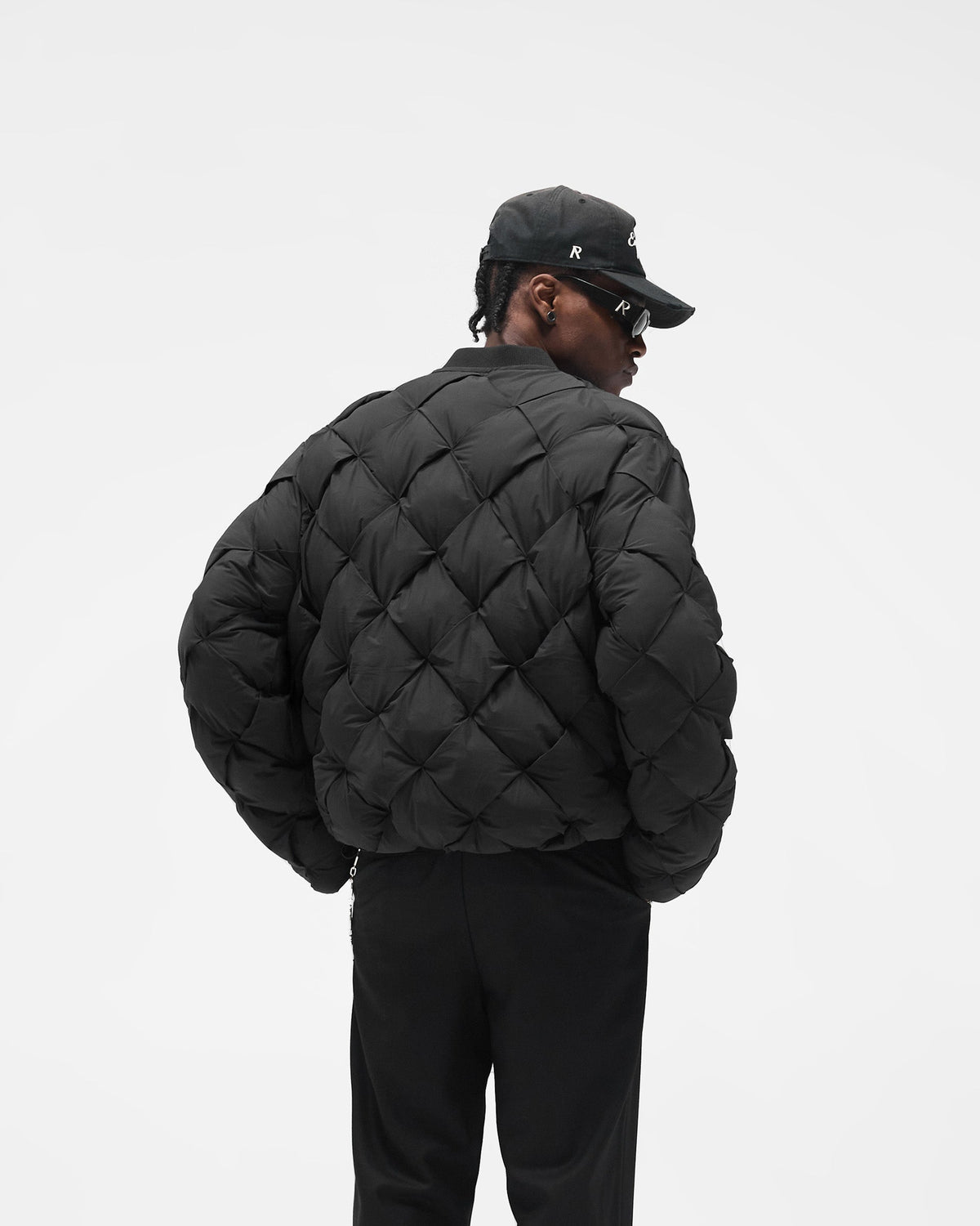 REPRESENT Pillow Puffer - Jet Black