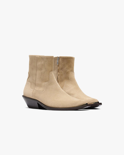 REPRESENT Michael Zip Boot Suede - Brown