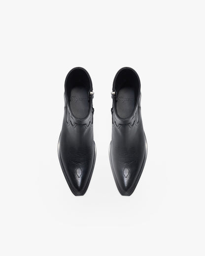 REPRESENT Michael Zip Boot  Leather - Black