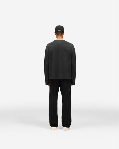 REPRESENT 247 On A Mission Long Sleeve T-Shirt - Jet Black