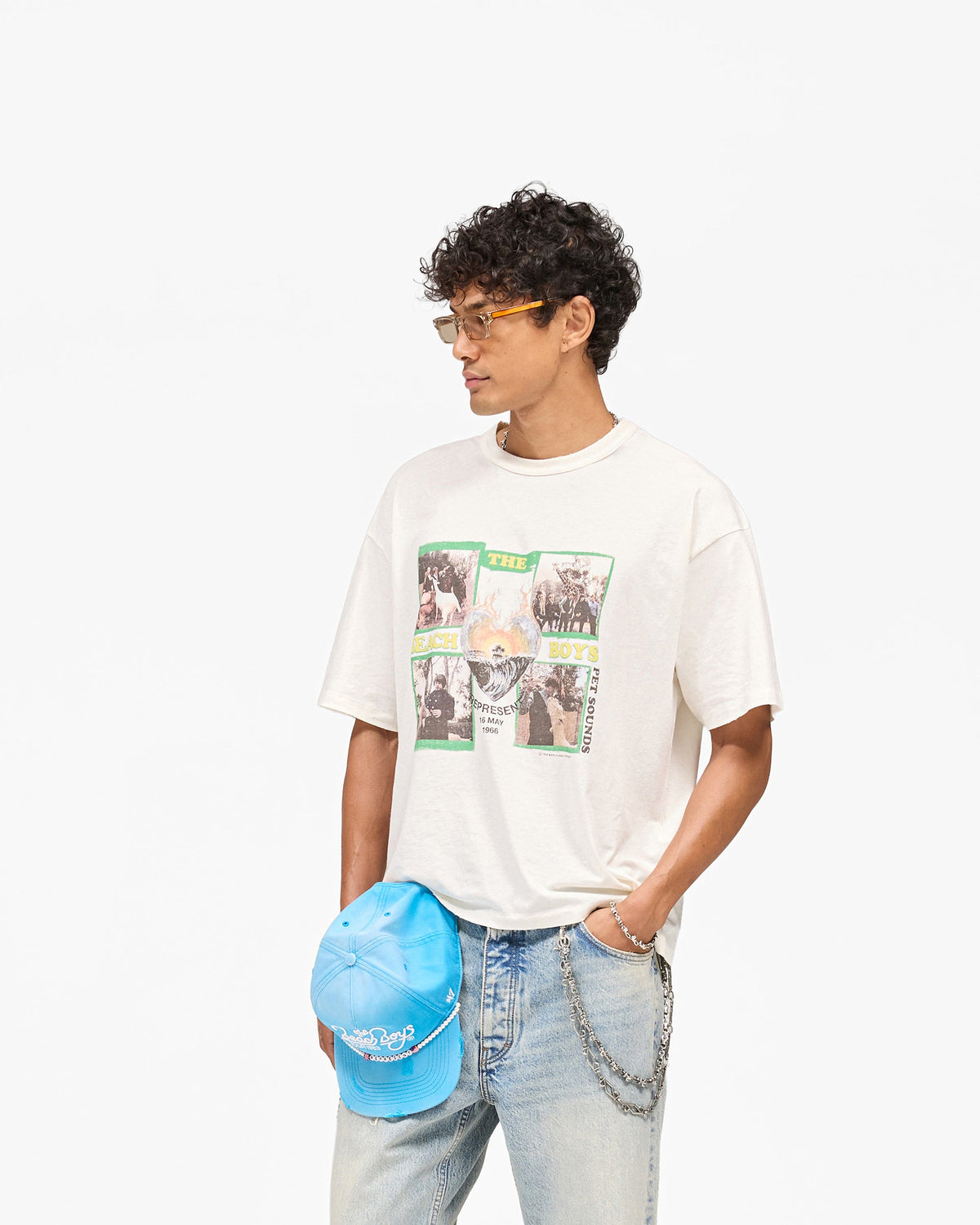 REPRESENT Represent x Beach Boys Pet Sounds T-Shirt - Flat White