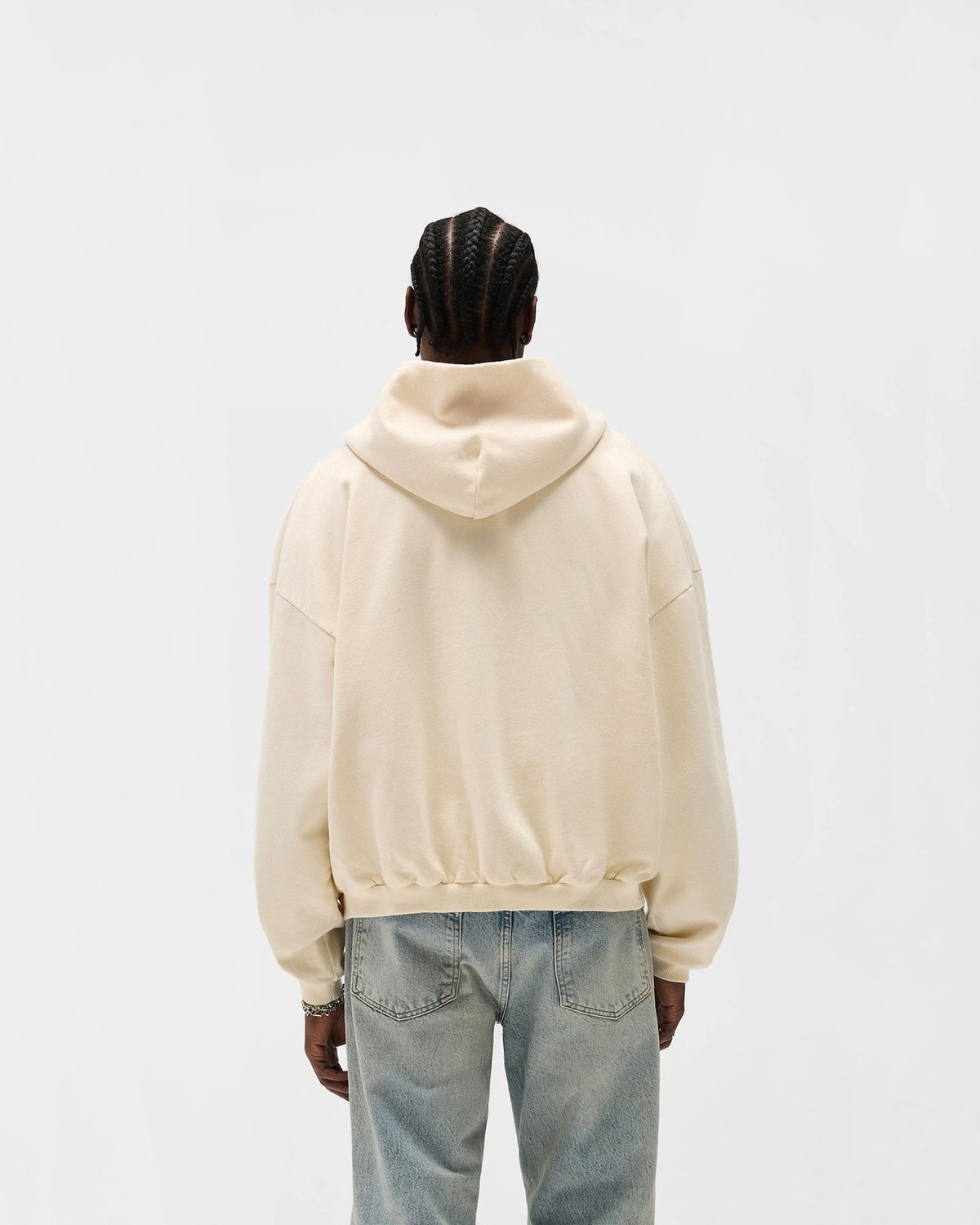 REPRESENT Represent Owners Club Zip Through Hoodie - Buttercream