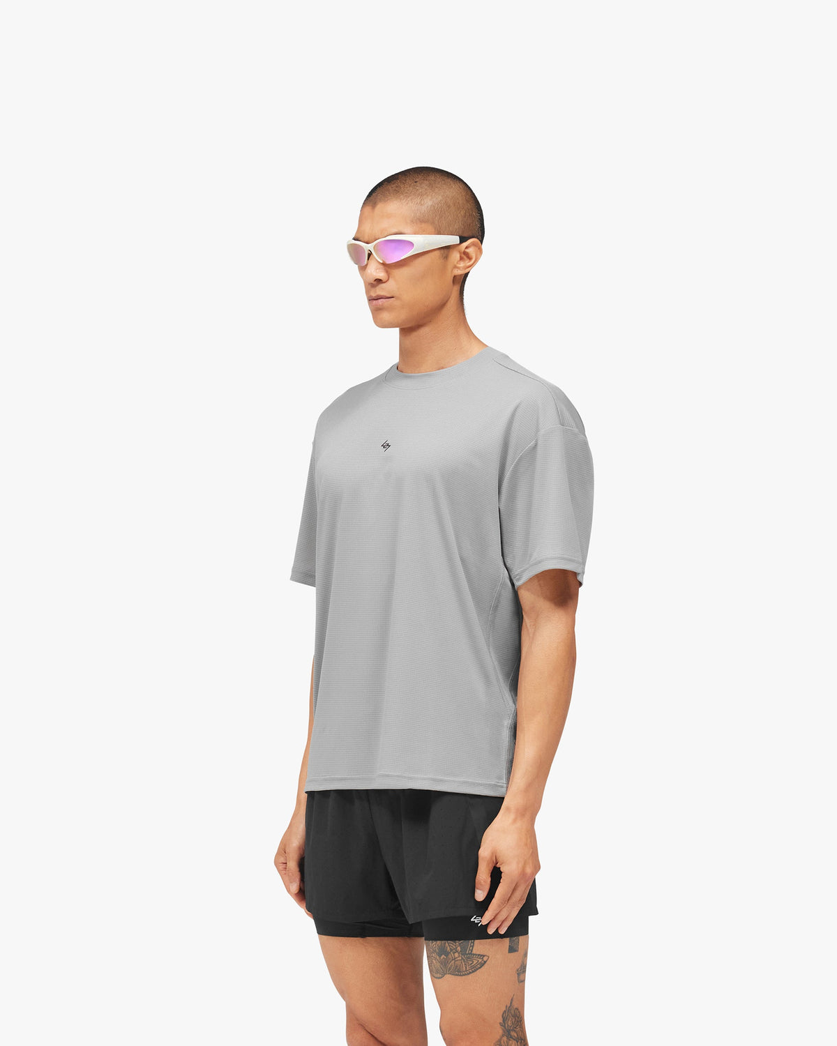 REPRESENT 247 Power Dry™ T-Shirt - Ash Grey