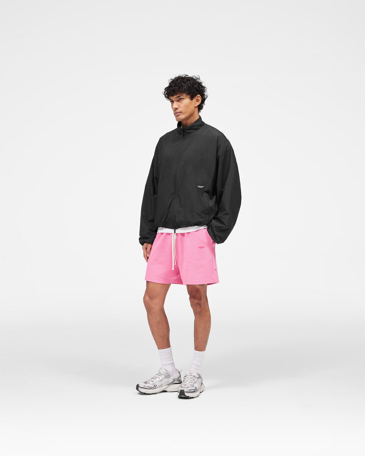 REPRESENT Micro Owners Club Mesh Shorts - Pink Lemonade