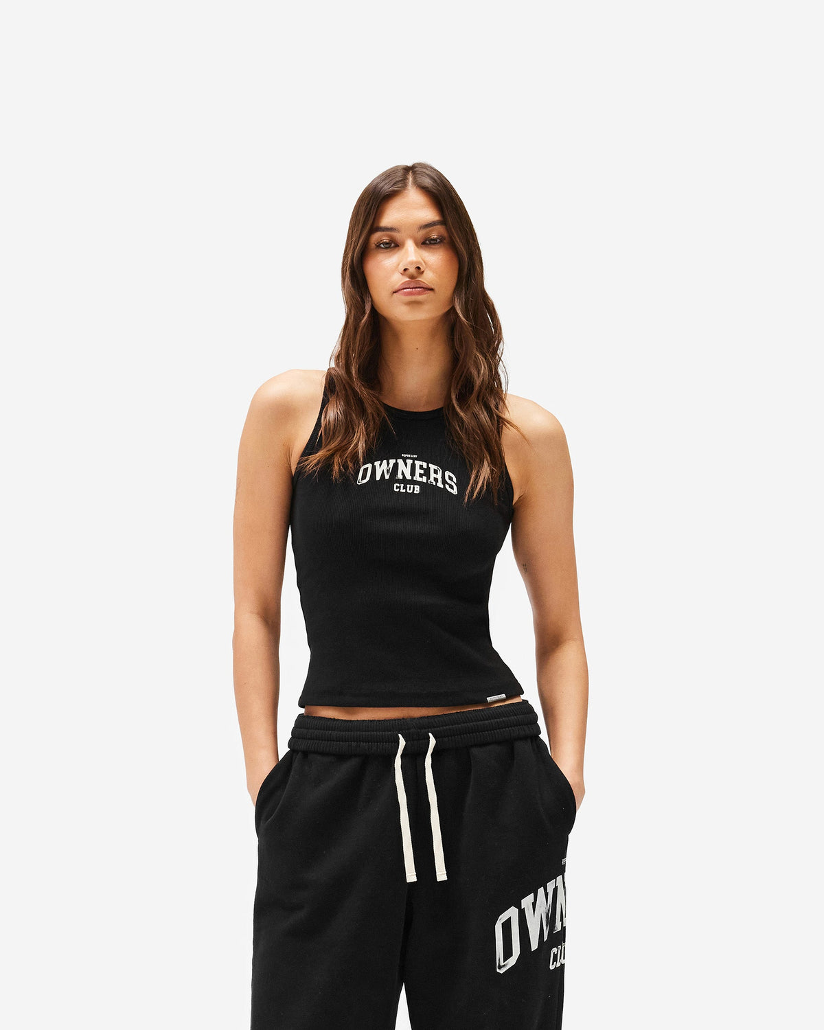 REPRESENT Represent Owners Club Rib Vest - Jet Black