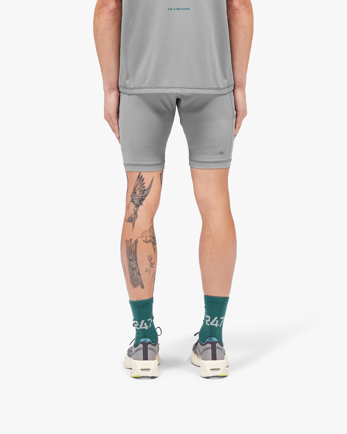 REPRESENT 247 Cargo Half Tight - Graphite Grey