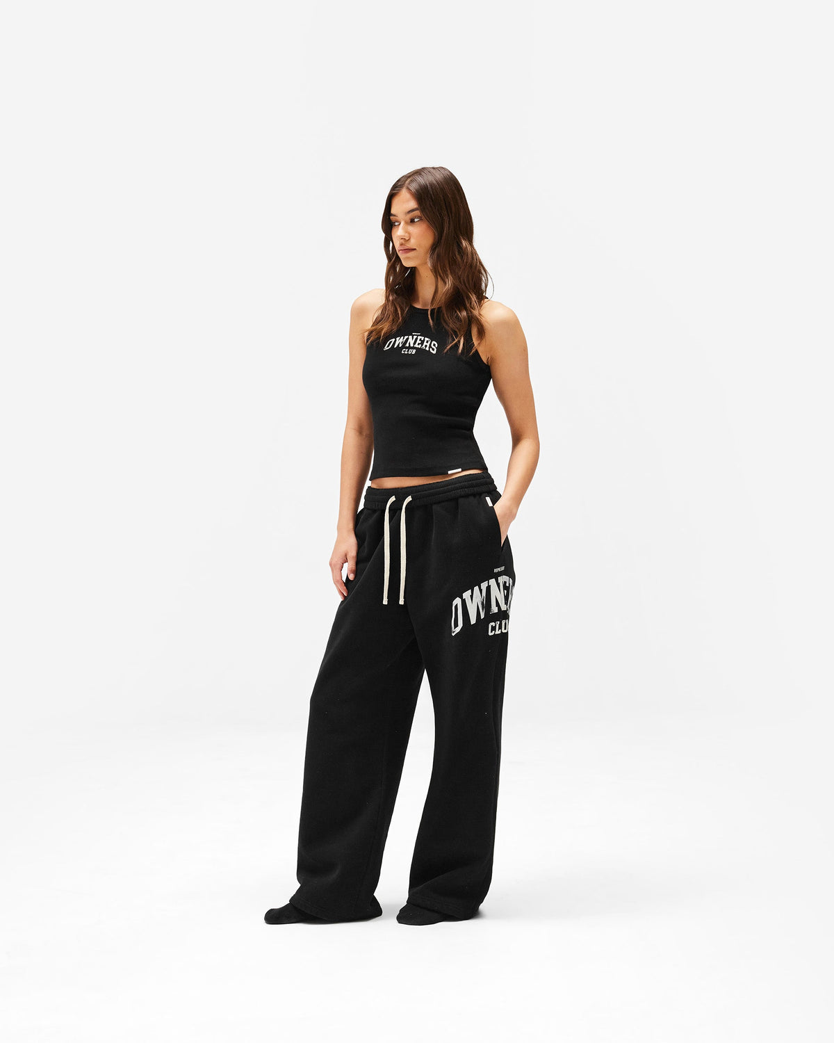 REPRESENT Represent Owners Club Rib Vest - Jet Black