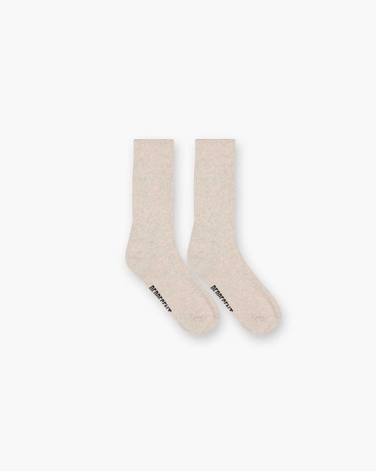 REPRESENT Slub Knit Sock - Dark Taupe