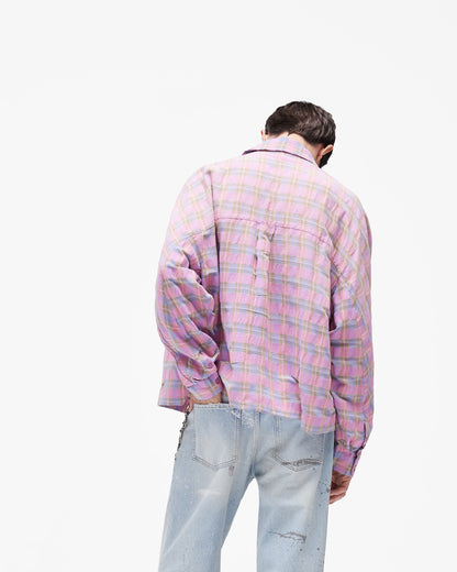 REPRESENT Santa Monica Flannel Shirt - Blush