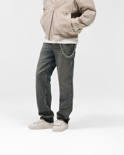 REPRESENT R1 Slim Denim - Blue Cream