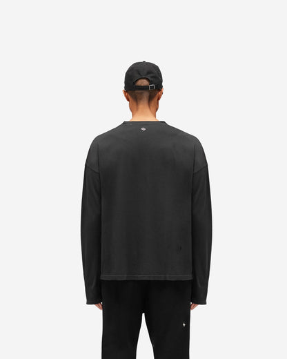 REPRESENT 247 On A Mission Long Sleeve T-Shirt - Jet Black