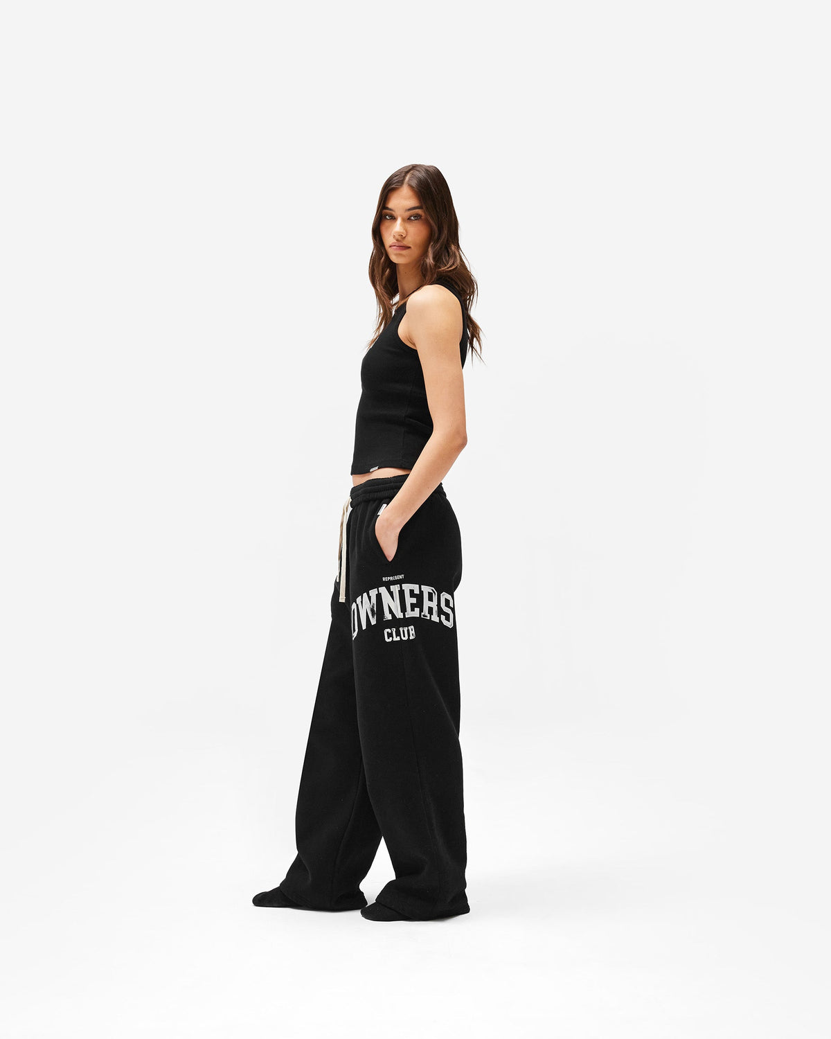 REPRESENT Represent Owners Club Rib Vest - Jet Black