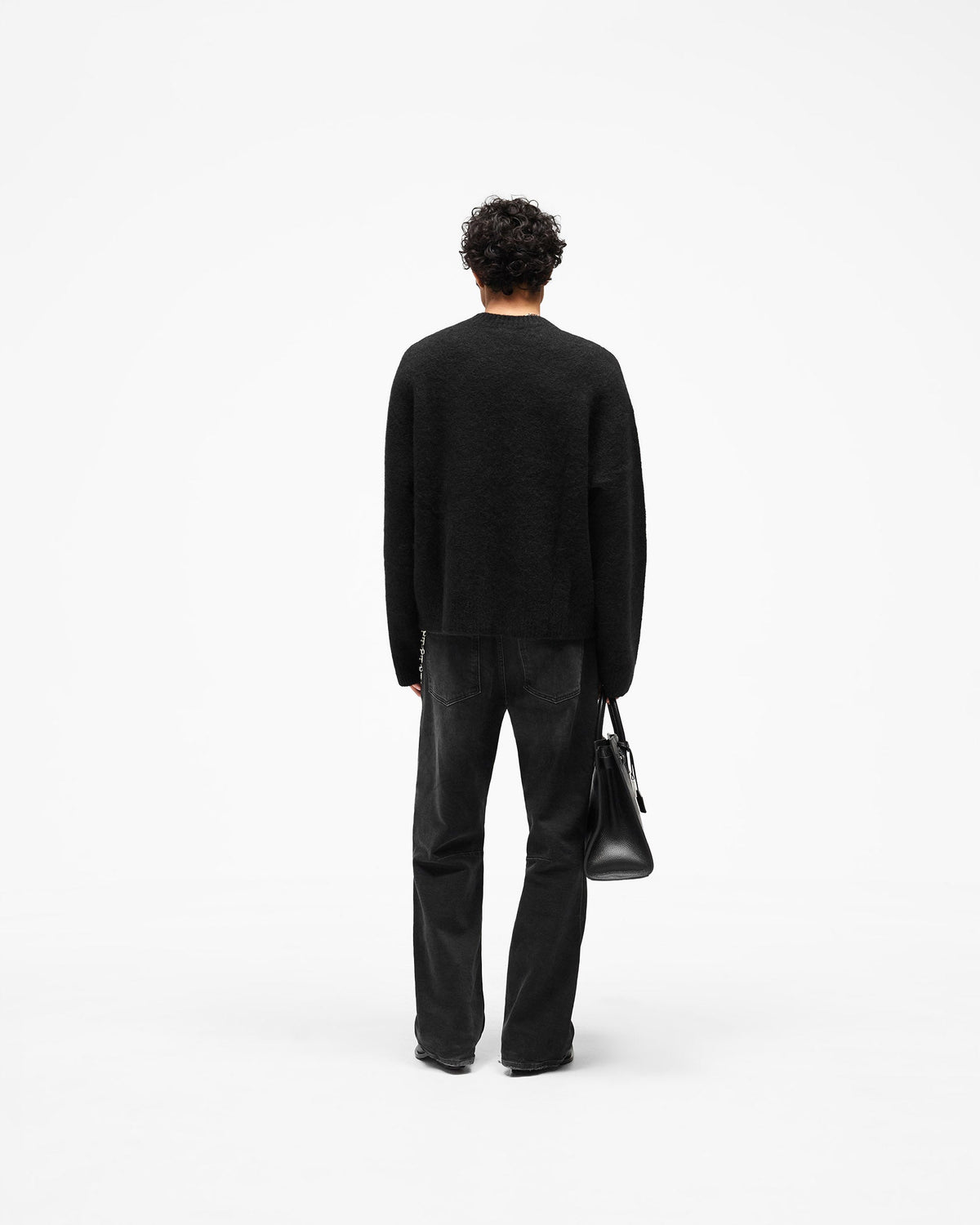 REPRESENT Logo Knit Sweater - Jet Black