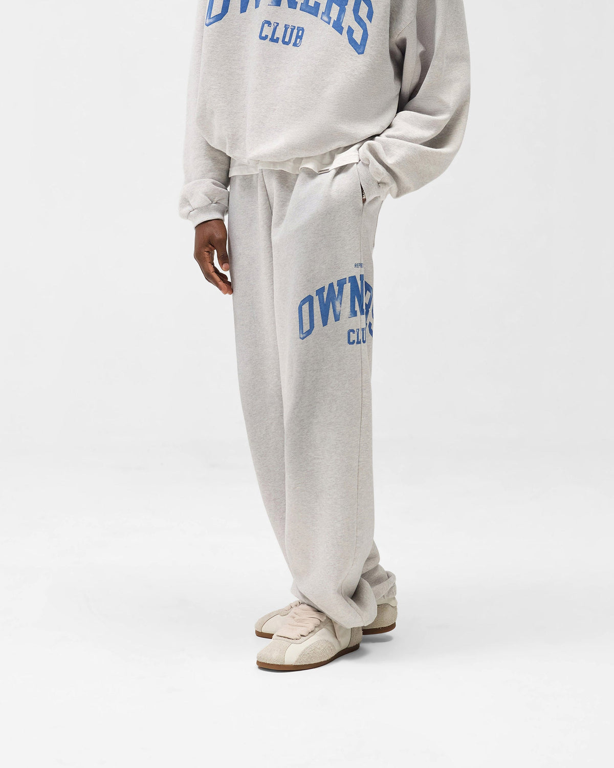 REPRESENT Represent Owners Club Sweatpant - Sprayed Ice Grey Marl