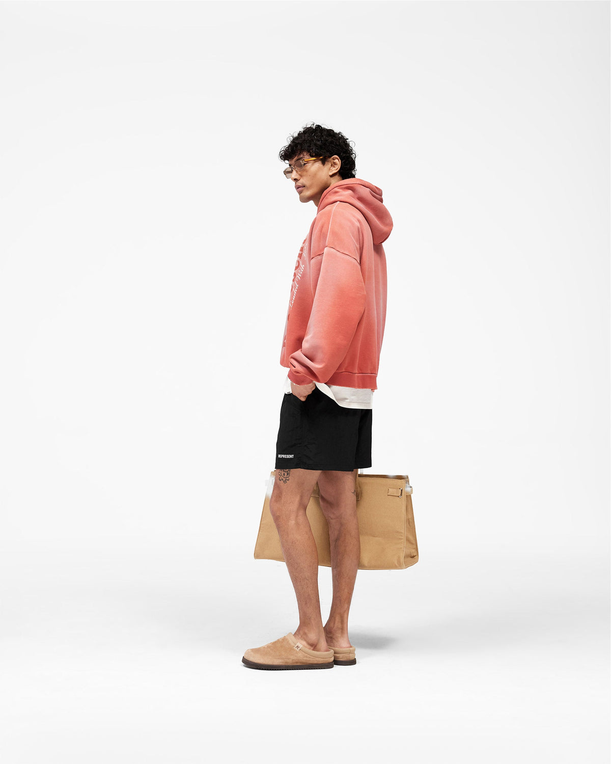 REPRESENT Represent Swim Short - Jet Black