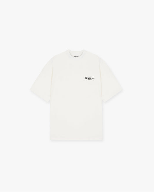 REPRESENT Team 247 Oversized T-Shirt - Flat White