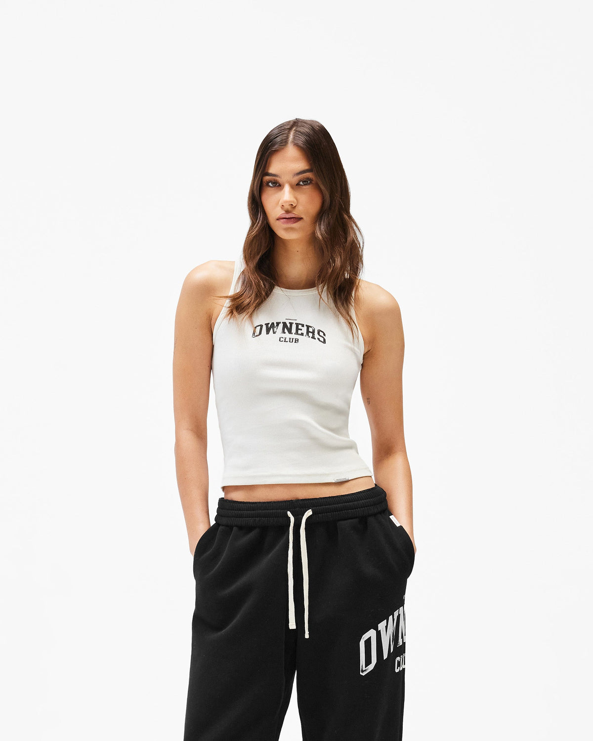 REPRESENT Represent Owners Club Rib Vest - Chalk