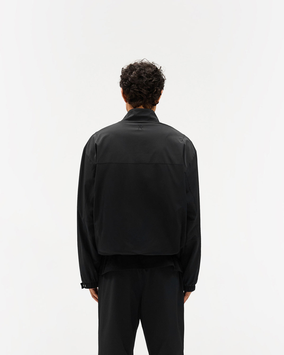 REPRESENT Initial Nylon Track Jacket - Black