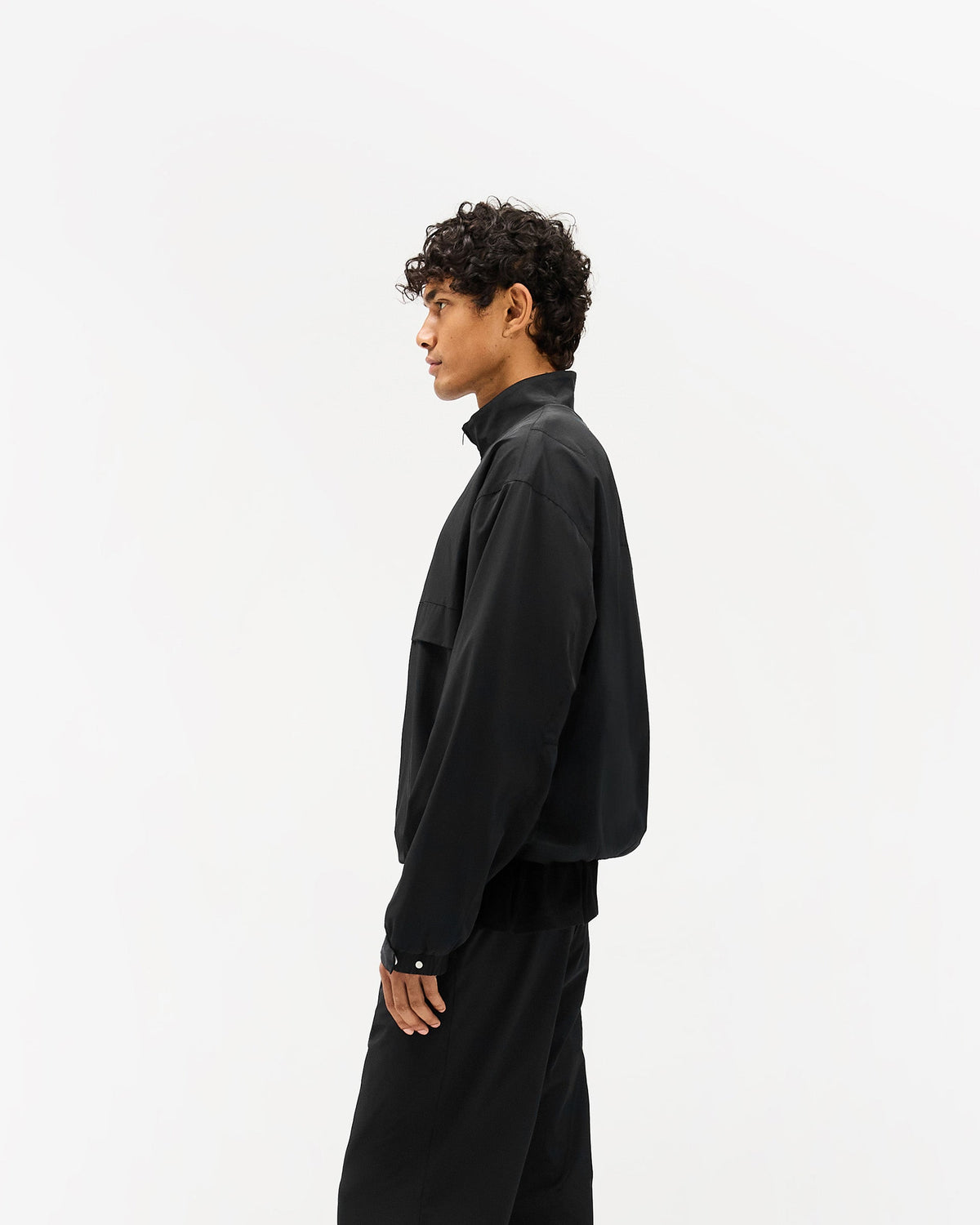 REPRESENT Initial Nylon Track Jacket - Black