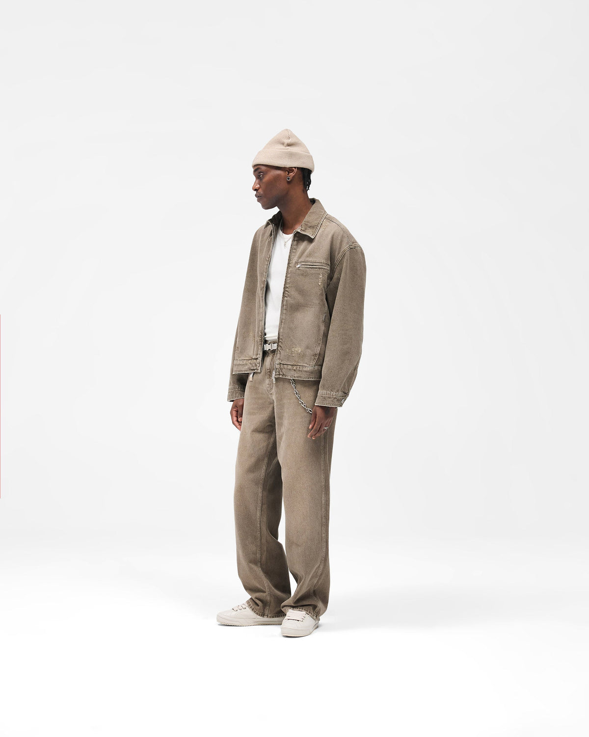 REPRESENT R3 Baggy Denim - Washed Olive