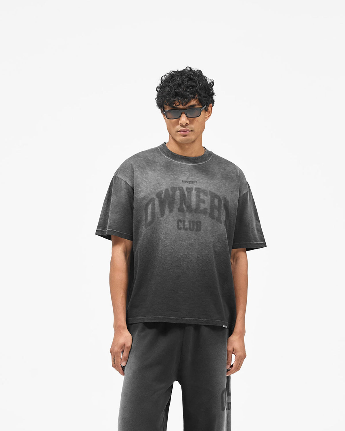 REPRESENT Represent Owners Club T-Shirt - Weathered Black