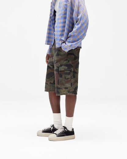 REPRESENT Camo Cargo Short - Camo
