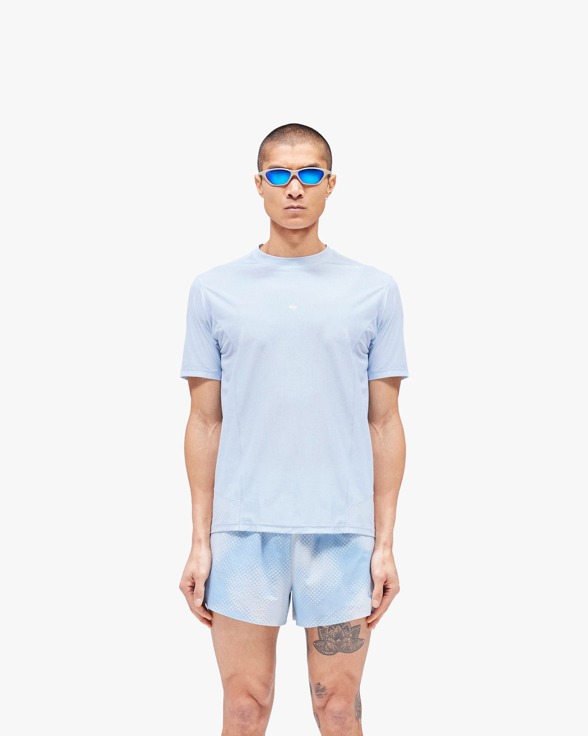 REPRESENT 247 Hybrid T-Shirt - Glacier Fade Out