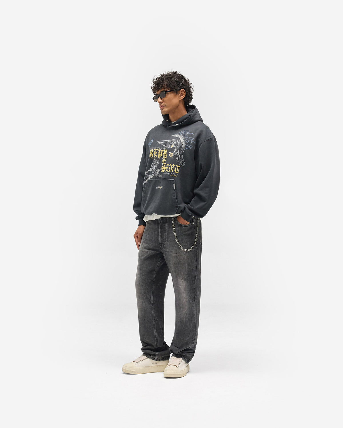 REPRESENT Heaton Jean - Diffused Black