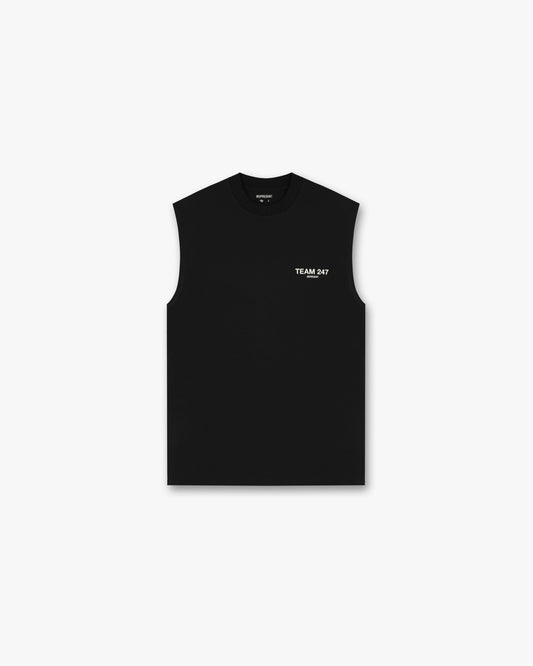 REPRESENT Team 247 Oversized Tank - Jet Black