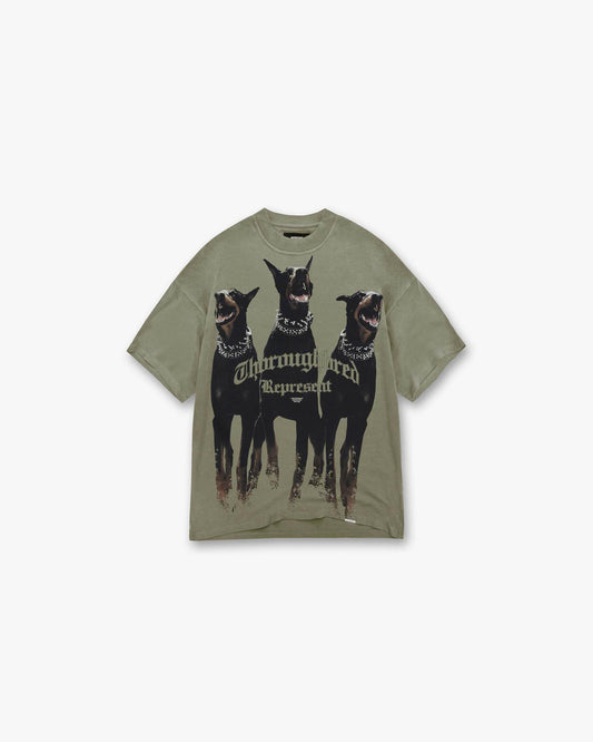 REPRESENT Thoroughbred T-Shirt - Khaki