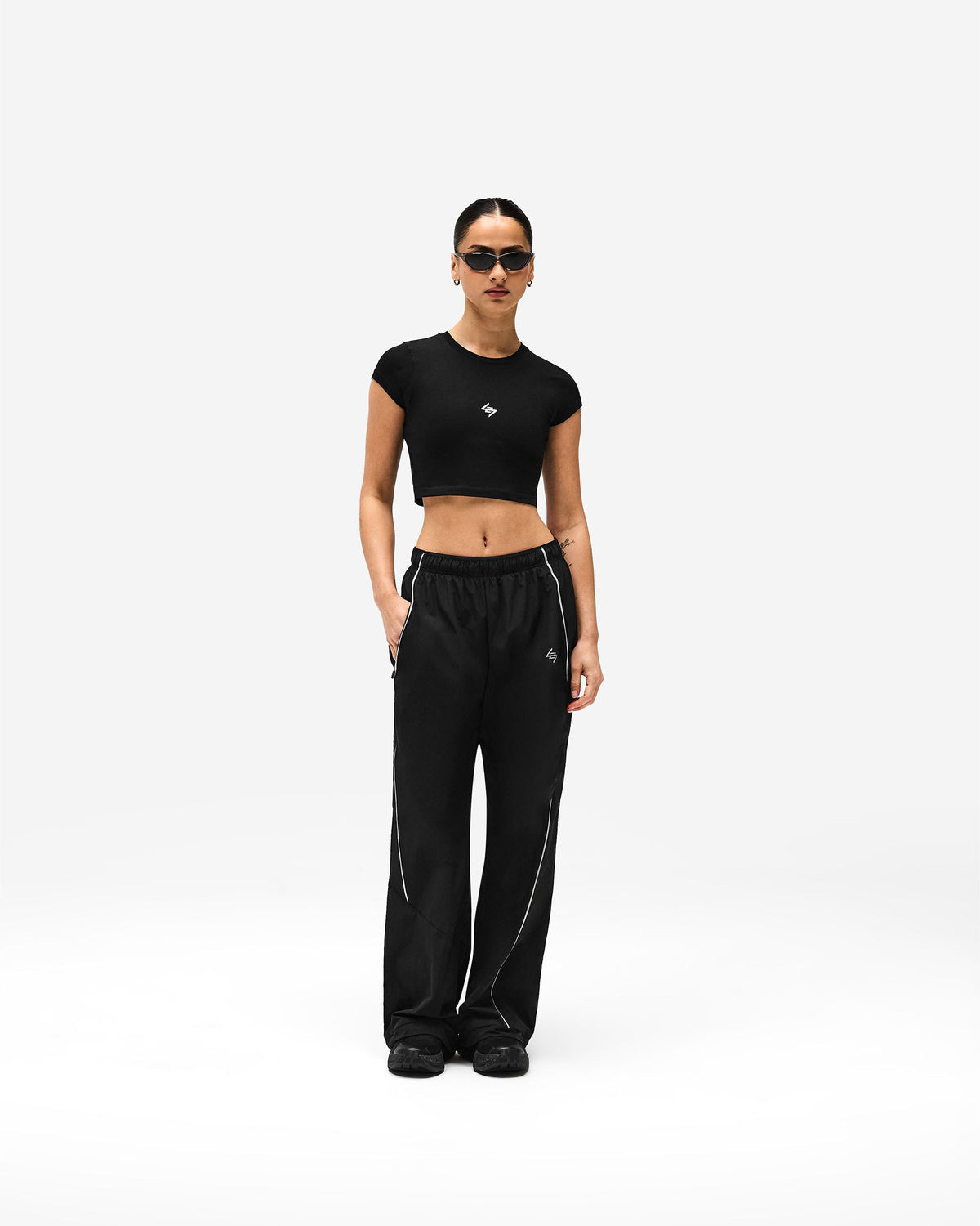 REPRESENT 247 Flash Track Jogger - Black