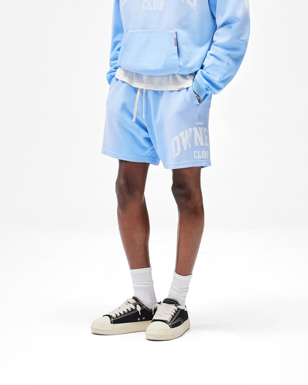 REPRESENT Represent Owners Club Mesh Short - Sky Blue