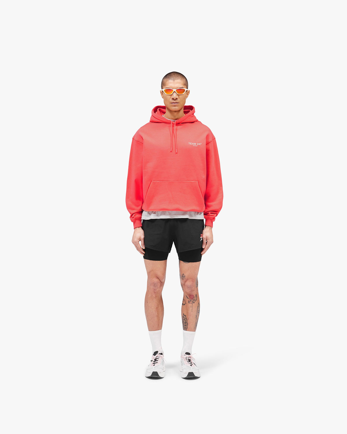 REPRESENT Team 247 Oversized Hoodie - Racing Red