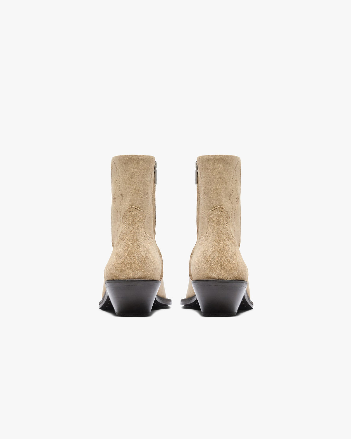 REPRESENT Michael Zip Boot Suede - Brown