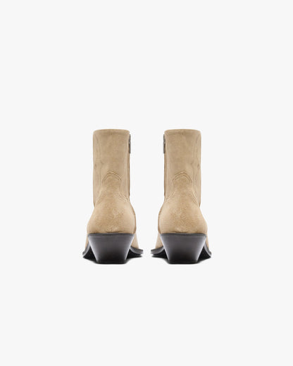 REPRESENT Michael Zip Boot Suede - Brown