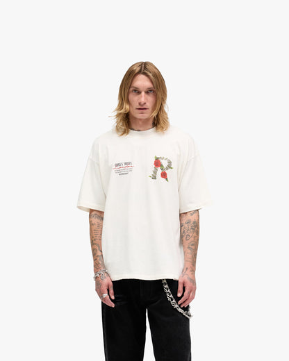 REPRESENT Represent X Guns N' Roses Tour T-Shirt - Flat White