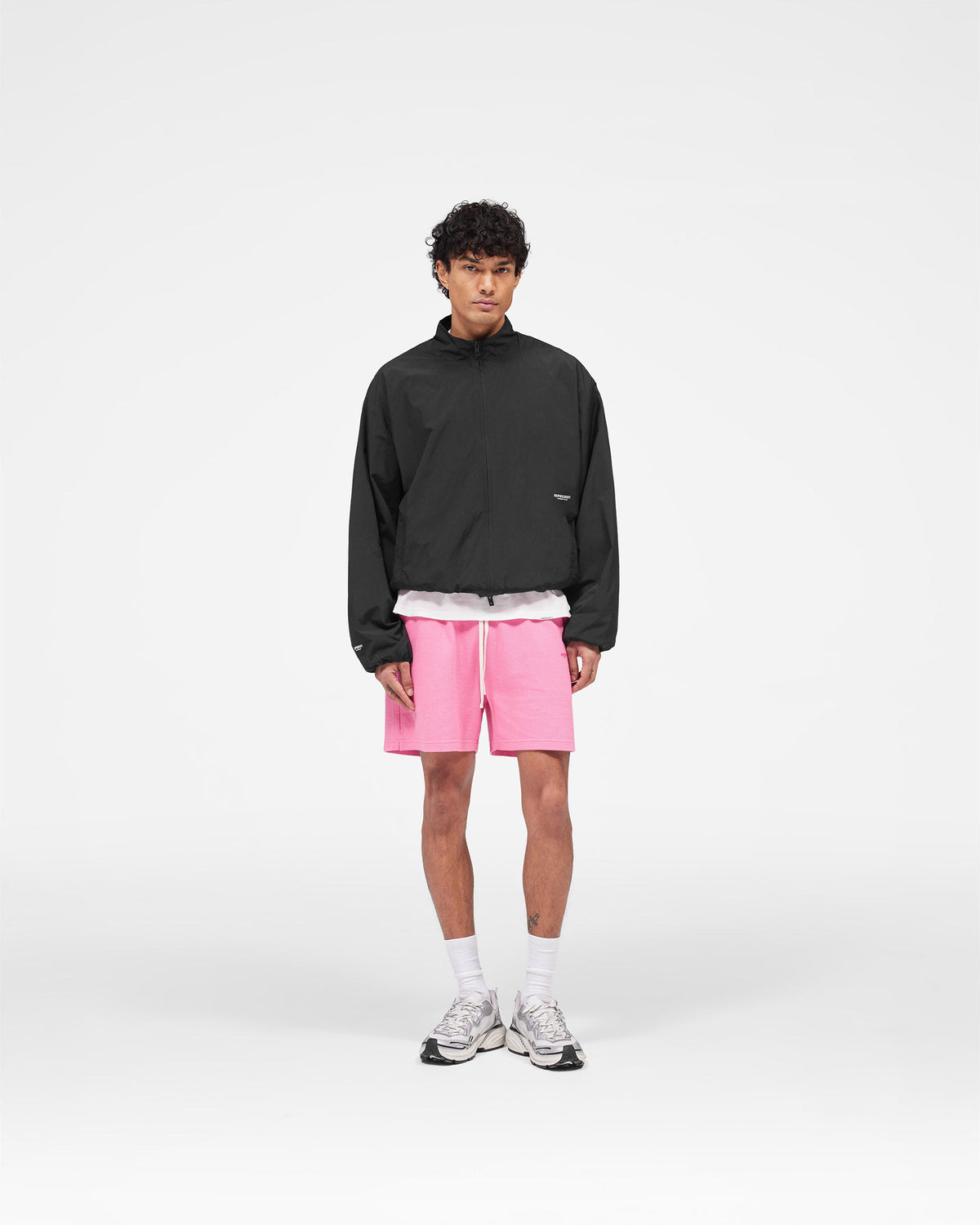 REPRESENT Micro Owners Club Mesh Shorts - Pink Lemonade