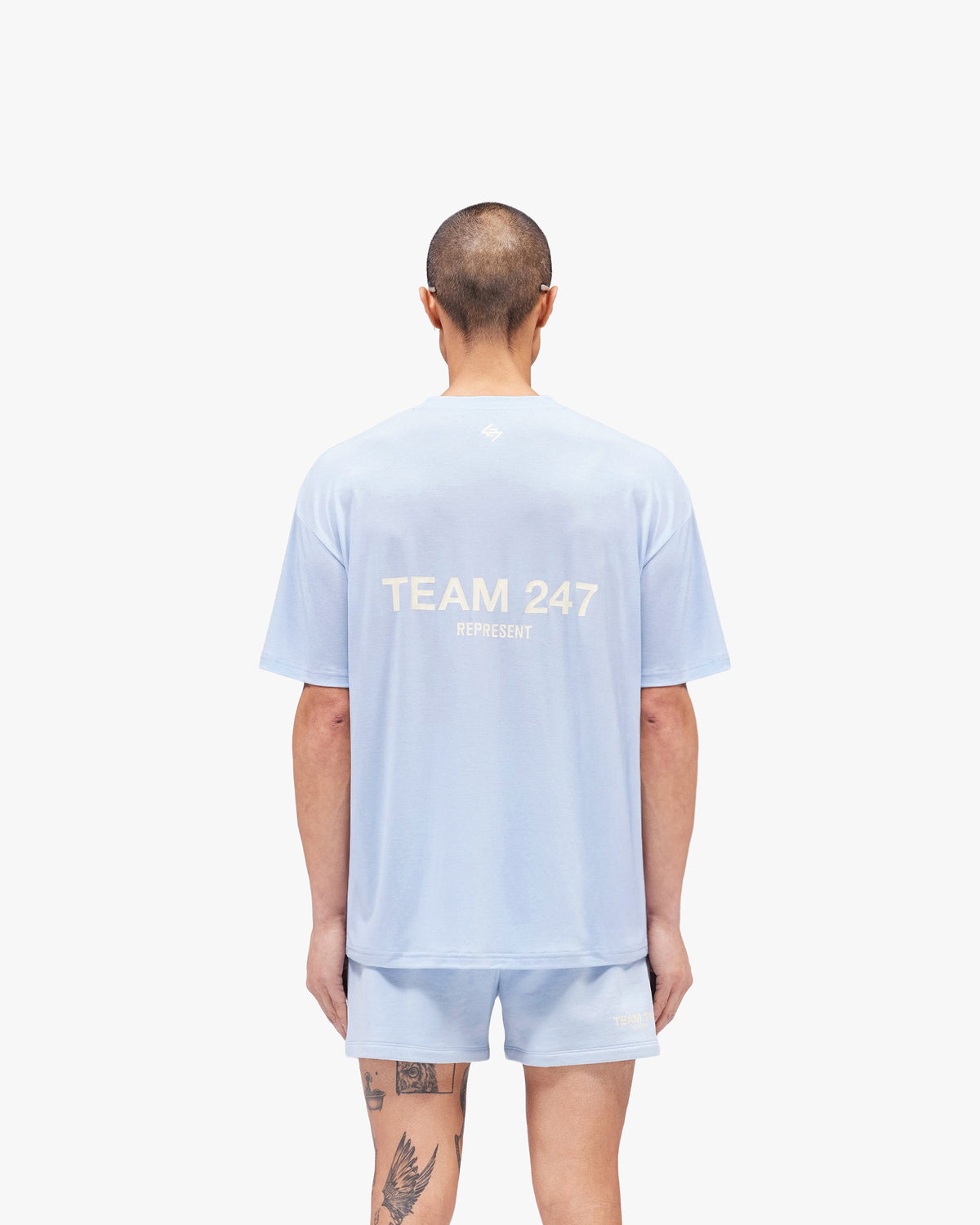 REPRESENT Team 247 Oversized T-Shirt - Glacier