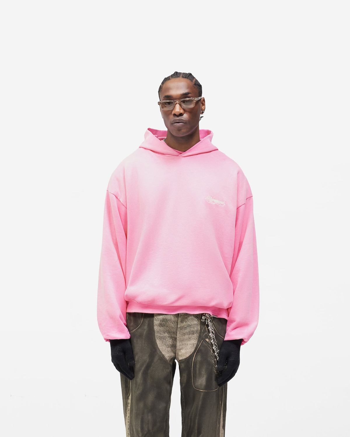 REPRESENT Dual Layer Script Hoodie - Candy