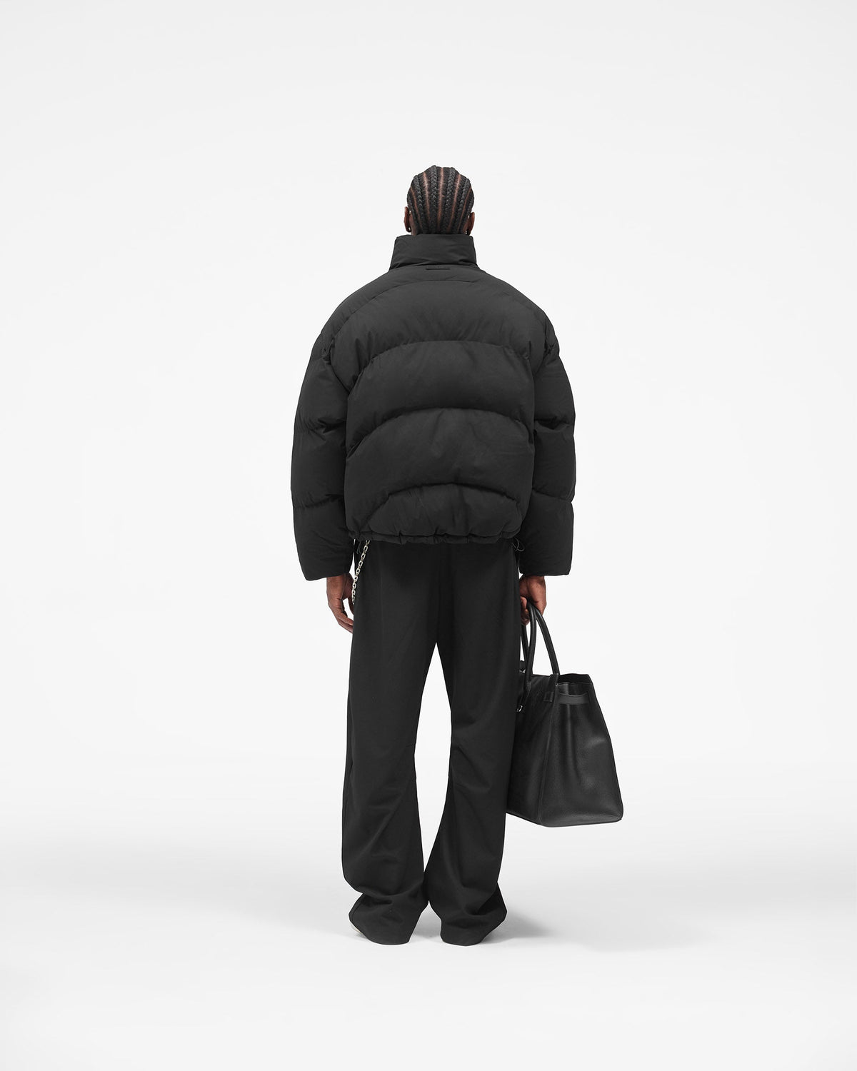 REPRESENT Riot Puffer - Black