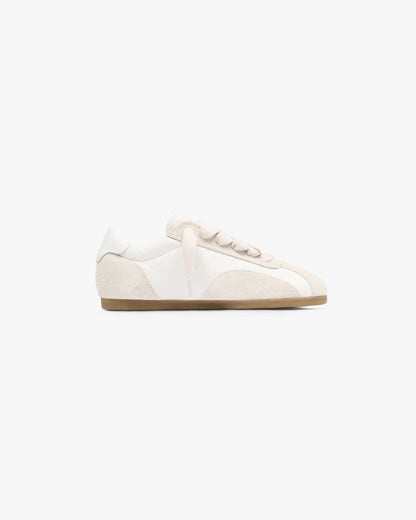 REPRESENT Low-Pro Leather Suede - Flat White Grey